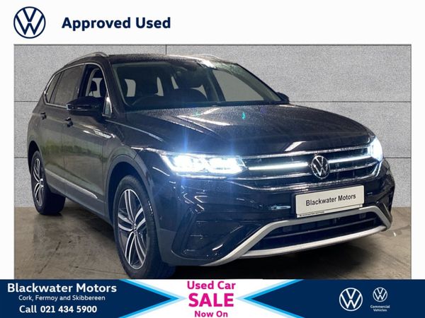 Volkswagen Tiguan Allspace SUV, Diesel, 2024, Black