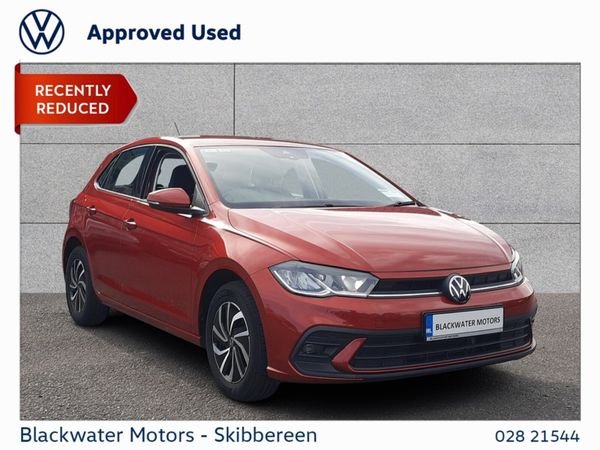 Volkswagen Polo Hatchback, Petrol, 2023, Red
