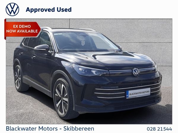 Volkswagen Tiguan SUV, Diesel, 2024, Black