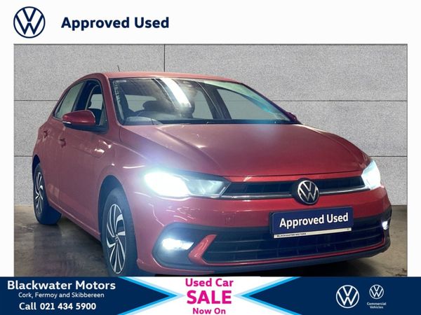 Volkswagen Polo Hatchback, Petrol, 2024, Red