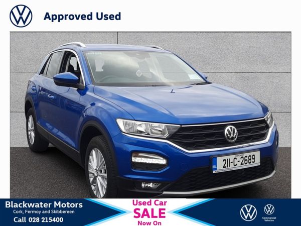 Volkswagen T-Roc Estate, Petrol, 2021, Blue