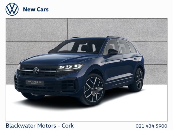 Volkswagen Touareg SUV, Petrol Plug-in Hybrid, 2025, Blue