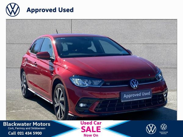 Volkswagen Polo Hatchback, Petrol, 2023, Red