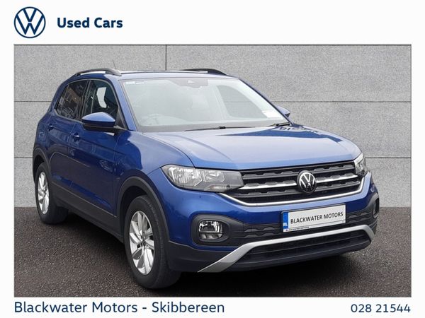 Volkswagen T-Cross SUV, Petrol, 2023, Blue