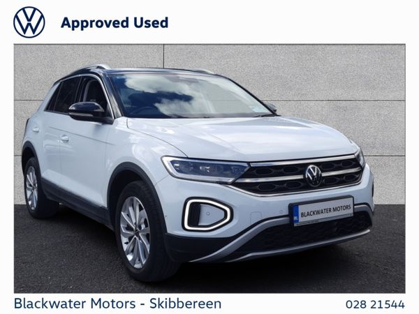 Volkswagen T-Roc SUV, Petrol, 2023, Black