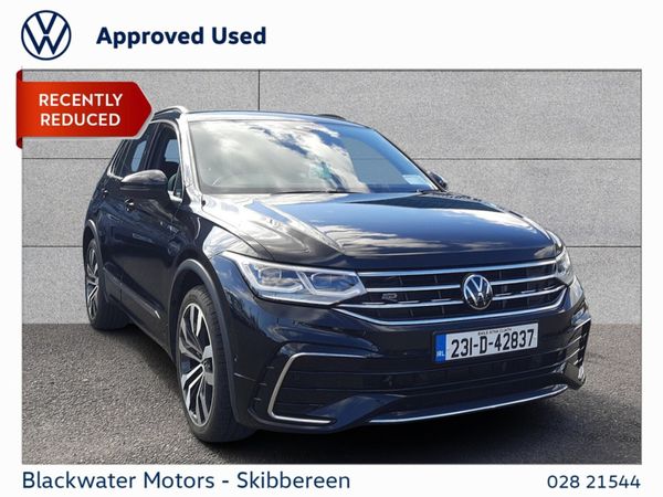 Volkswagen Tiguan SUV, Diesel, 2023, Black