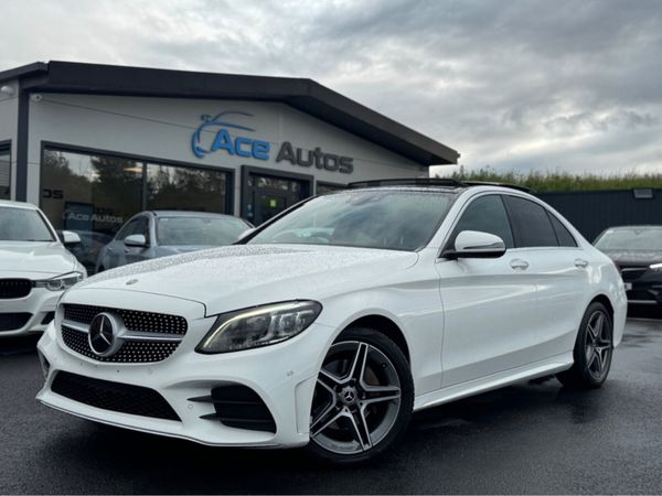 Mercedes-Benz C-Class Saloon, Diesel, 2019, White