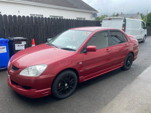 Mitsubishi Lancer Saloon, Petrol, 2006, Red