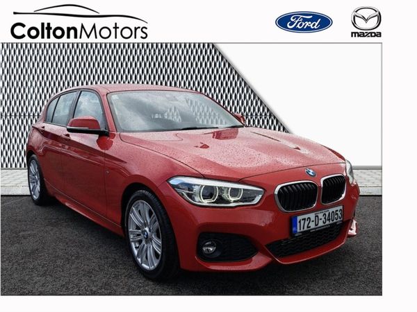 BMW 1-Series Hatchback, Diesel, 2017, Red