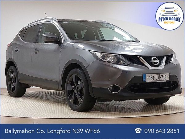 Nissan Qashqai Hatchback, Diesel, 2016, Grey