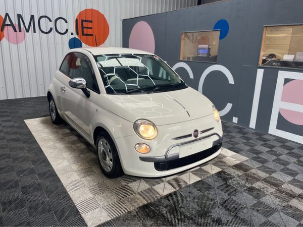 Fiat 500 Hatchback, Petrol, 2015, White