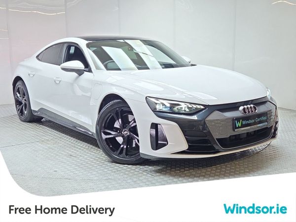 Audi e-tron GT quattro Saloon, Electric, 2023, White