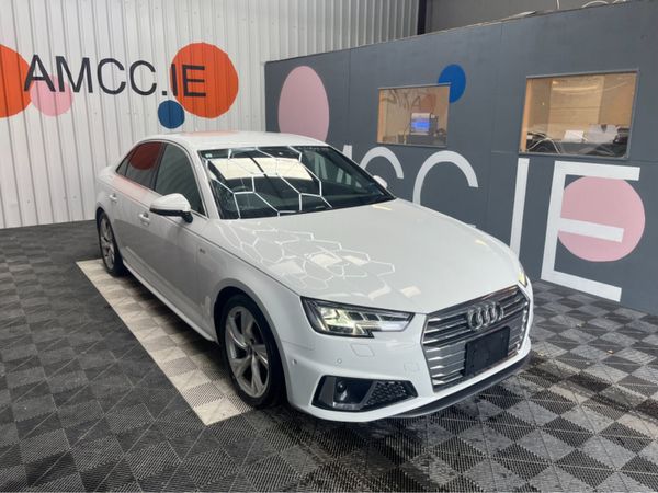 Audi A4 Saloon, Petrol, 2019, White