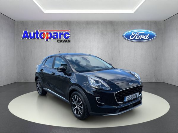Ford Puma MPV, Petrol Hybrid, 2021, Black