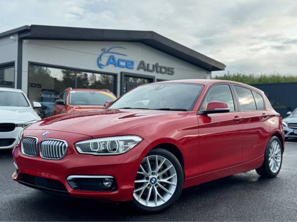 BMW 1-Series Hatchback, Diesel, 2018, Red