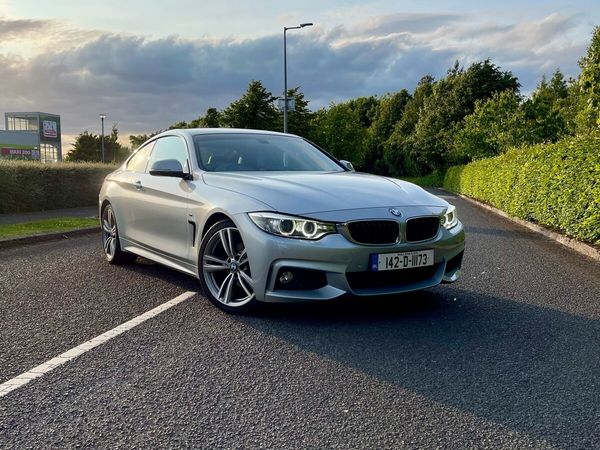 BMW 4-Series Coupe, Diesel, 2014, Silver