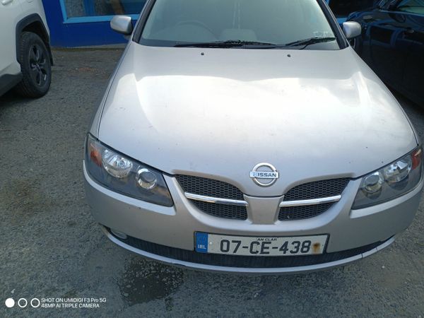 Nissan Almera Saloon, Petrol, 2007, Silver