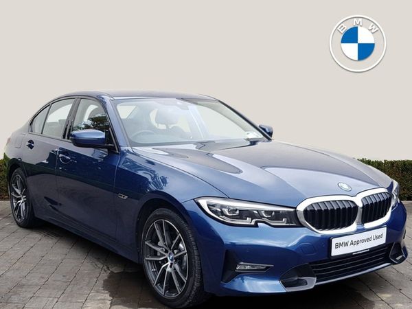 BMW 3-Series Saloon, Petrol Plug-in Hybrid, 2022, Blue