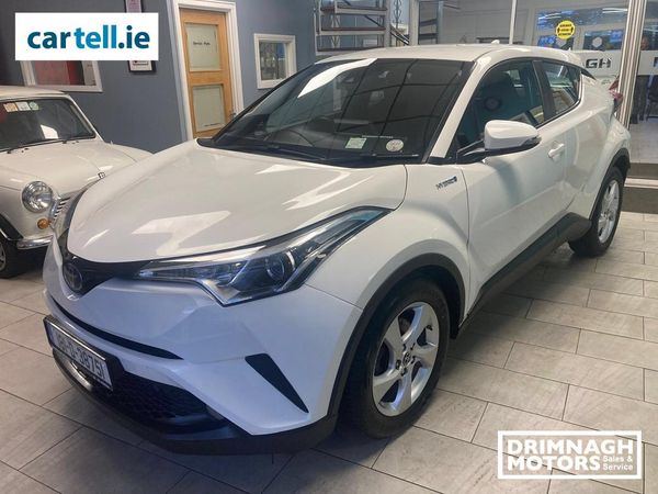 Toyota C-HR Hatchback, Petrol Hybrid, 2018, White