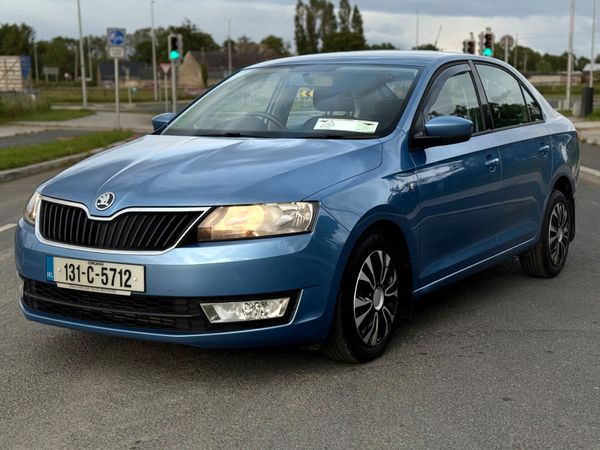 Skoda Rapid Saloon, Diesel, 2013, Blue