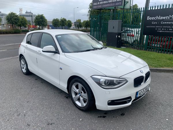 BMW 1-Series Hatchback, Petrol, 2014, White