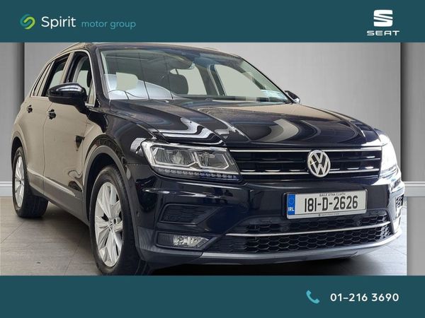 Volkswagen Tiguan SUV, Diesel, 2018, Black