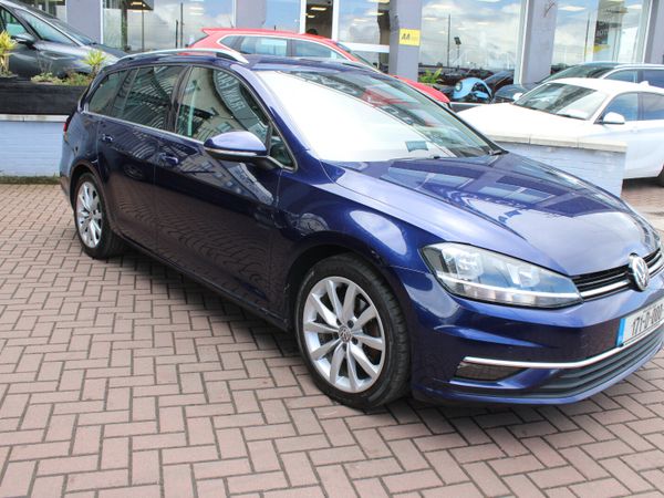 Volkswagen Golf Estate, Diesel, 2017, Blue