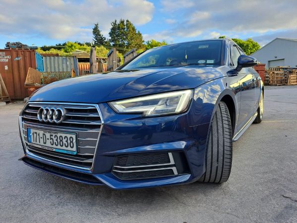 Audi A4 Estate, Diesel, 2017, Blue