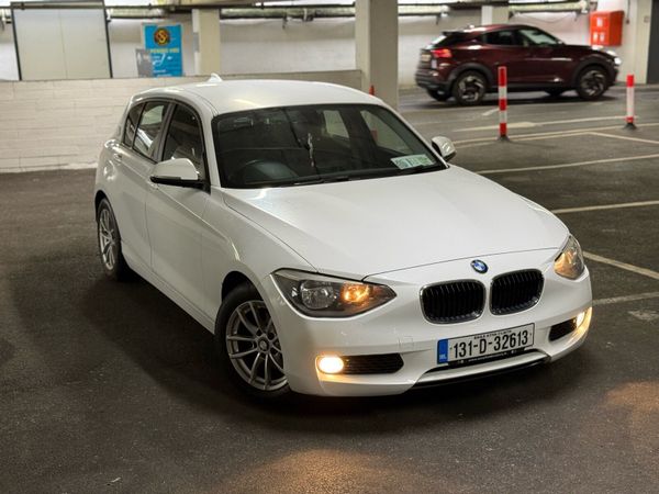BMW 1-Series Hatchback, Diesel, 2013, White