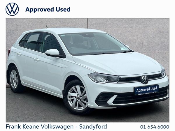 Volkswagen Polo Hatchback, Petrol, 2022, White