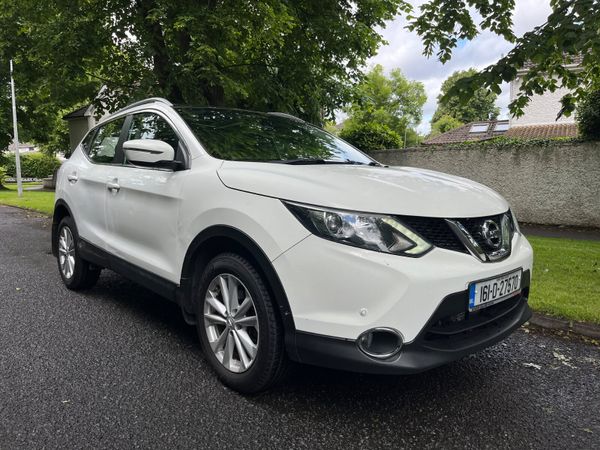 Nissan Qashqai Hatchback, Petrol, 2016, White