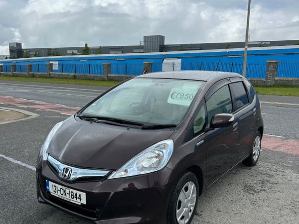 Honda Fit Hatchback, Petrol Hybrid, 2013, Brown