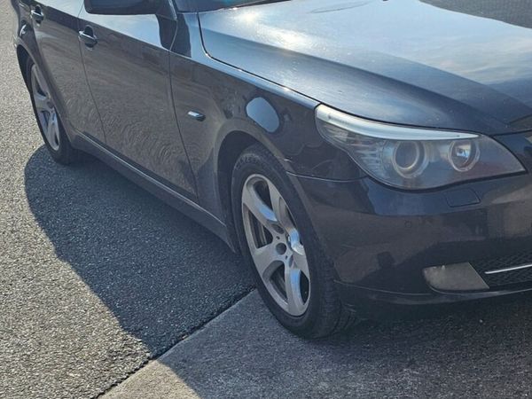 BMW 5-Series Saloon, Diesel, 2008, Black