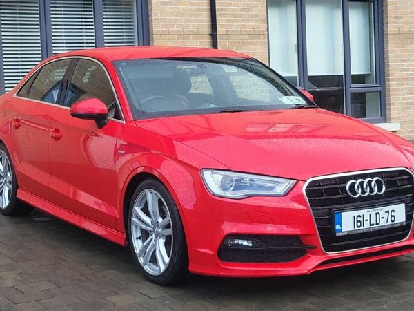 Audi A3 Saloon, Diesel, 2016, Red