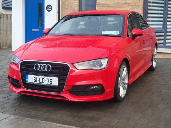 Audi A3 Saloon, Diesel, 2016, Red