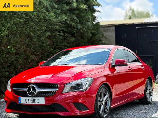 Mercedes-Benz CLA Saloon, Petrol, 2015, Red