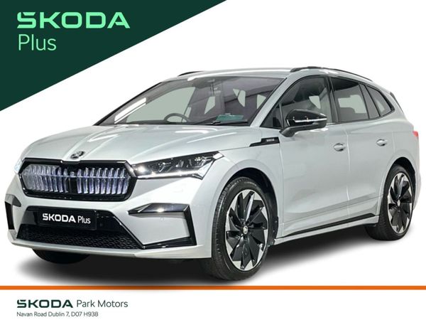 Skoda Enyaq Estate, Electric, 2025, Silver