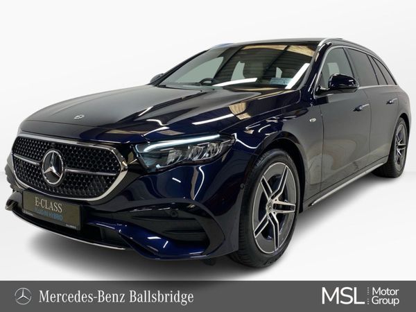Mercedes-Benz E-Class Estate, Petrol Plug-in Hybrid, 2025, Blue