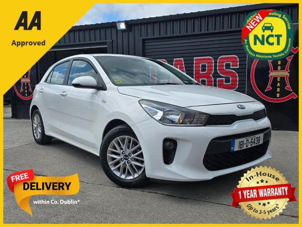 Kia Rio Hatchback, Petrol, 2018, White