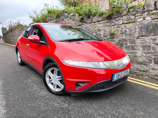 Honda Civic Hatchback, Petrol, 2008, Red