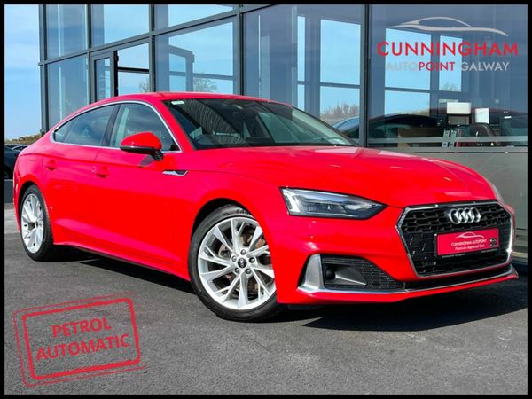 Audi A5 Hatchback, Petrol, 2023, Red