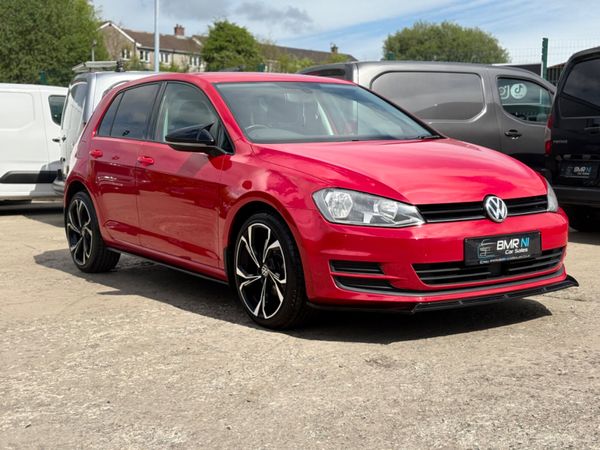 Volkswagen Golf Hatchback, Diesel, 2014, Red