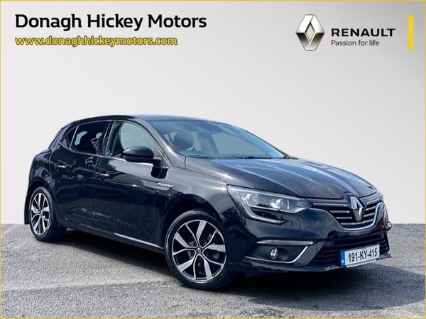 Renault Megane Hatchback, Petrol, 2019, Black