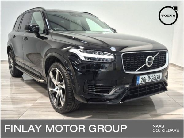 Volvo XC90 SUV, Petrol Plug-in Hybrid, 2020, Black