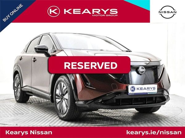 Nissan Ariya SUV, Electric, 2025, Burgundy