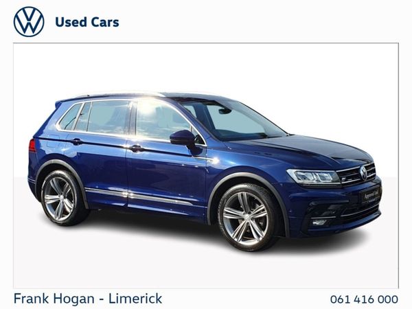 Volkswagen Tiguan SUV, Diesel, 2018, Blue