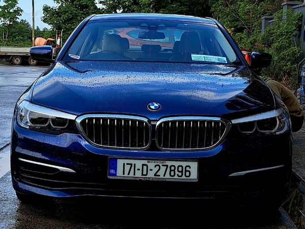 BMW 5-Series Saloon, Diesel, 2017, Blue