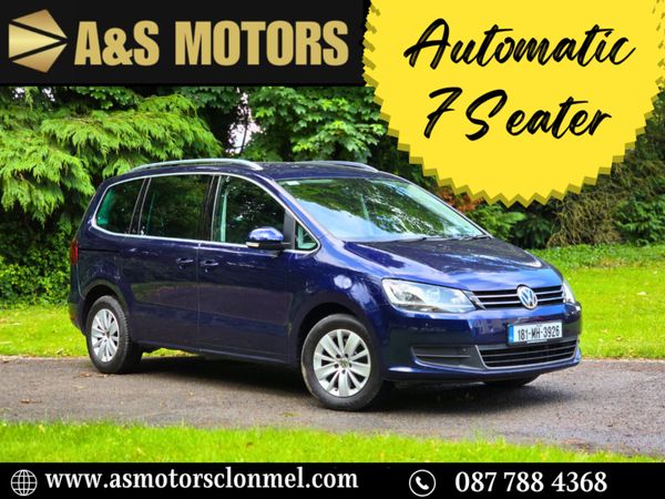 Volkswagen Sharan MPV, Diesel, 2018, Blue