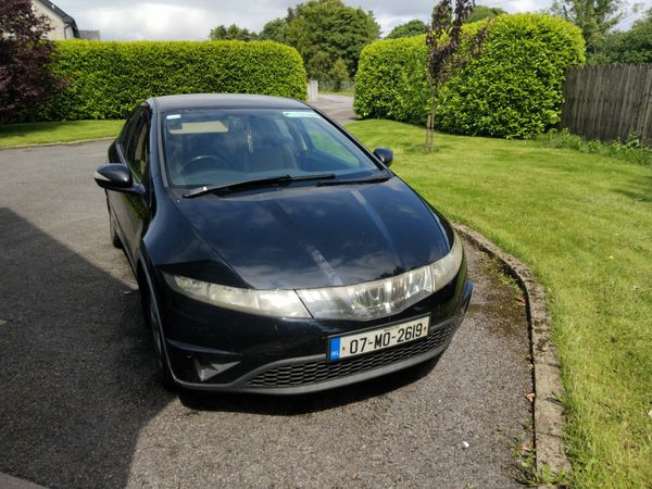 Honda Civic Hatchback, Petrol, 2007, Black