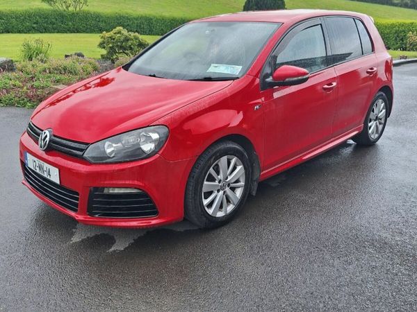 Volkswagen Golf Estate/Jeep, Diesel, 2012, Red